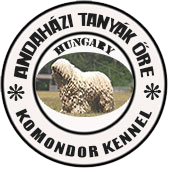 Andaházi Tanyák Őre Komondor Kennel Logó